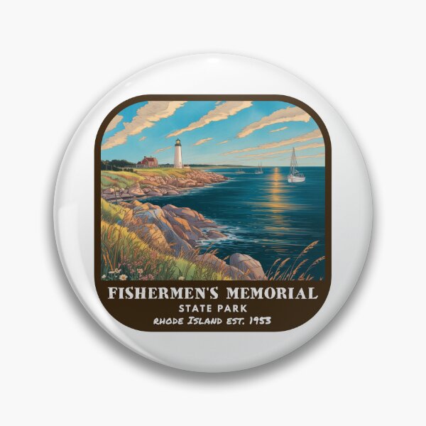 Item preview, Fishermen's Memorial State Parkk (Rhode Island) designed and sold by RabbitK.