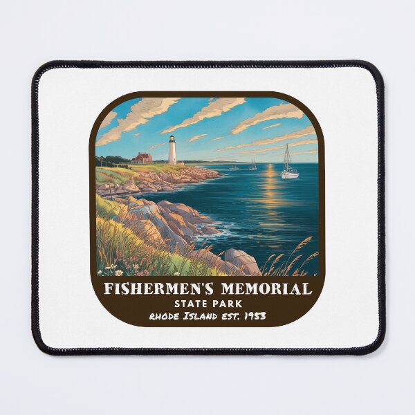 Item preview, Fishermen's Memorial State Parkk (Rhode Island) designed and sold by RabbitK.