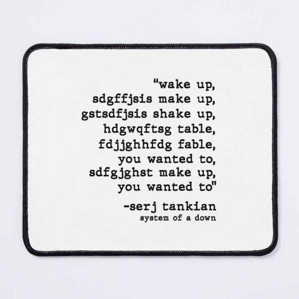 Item preview, Serj Tankian Chop Suey designed and sold by JameseDuam.