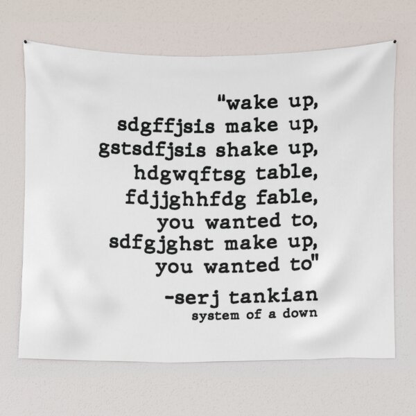 Item preview, Serj Tankian Chop Suey designed and sold by JameseDuam.