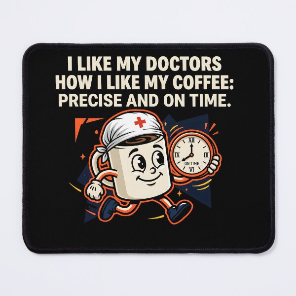 Item preview, Doctors & Coffee designed and sold by Brain Fog Lab.