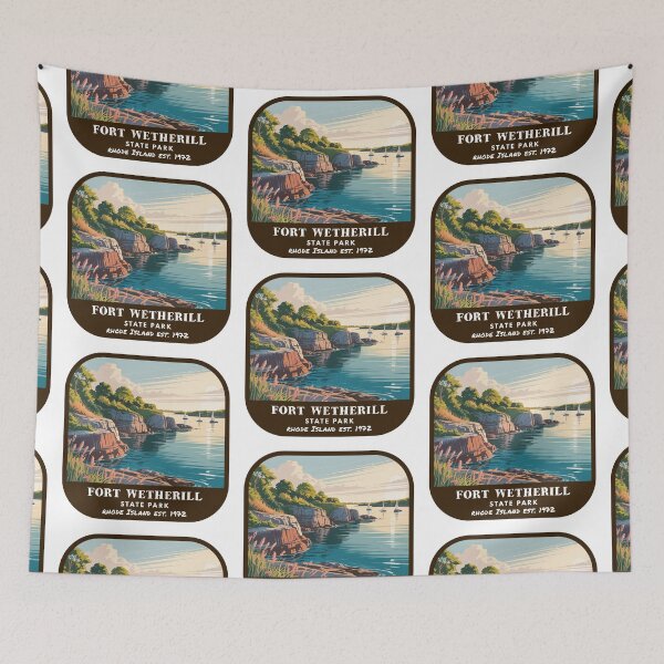 Item preview, Fort Wetherill State Park (Rhode Island) designed and sold by RabbitK.