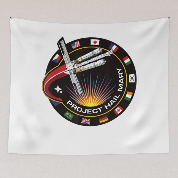 Item preview, Project Hail Mary Mission Patch Ringer designed and sold by Joelliaopez.