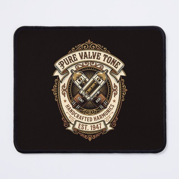 Item preview, Pure Valve Tone - Retro Audiophile Vintage Badge designed and sold by SplashTastic.