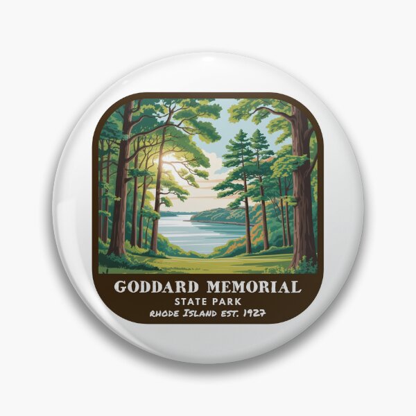 Item preview, Goddard Memorial State Park (Rhode Island) designed and sold by RabbitK.