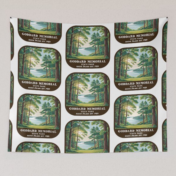 Item preview, Goddard Memorial State Park (Rhode Island) designed and sold by RabbitK.