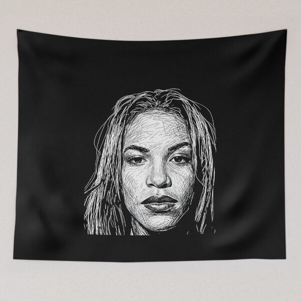 Item preview, Aaliyah Scribel Art designed and sold by stoppedonlin.