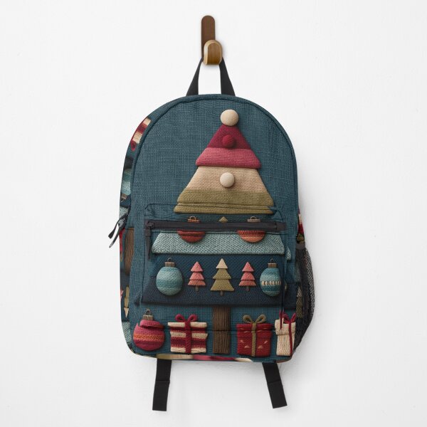 Item preview, Cozy Woven Fabric Geometric Christmas Tree designed and sold by colorful-white.