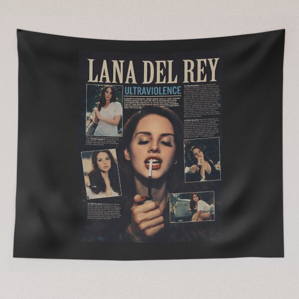Item preview, Lana Del Rey Ultraviolence Vintage Collage Art designed and sold by Vicky021.