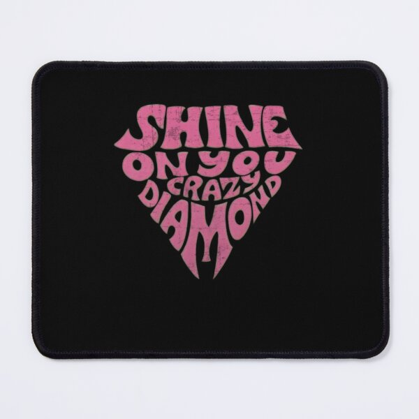 Item preview, SHINE ON YOU CRAZY DIAMOND - Pink Diamond Text Art designed and sold by JameseDuam.