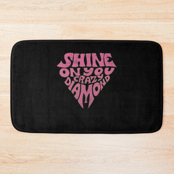 Item preview, SHINE ON YOU CRAZY DIAMOND - Pink Diamond Text Art designed and sold by JameseDuam.