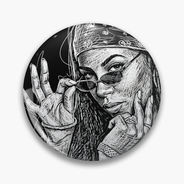 Item preview, Aaliyah Scribel Art designed and sold by stoppedonlin.
