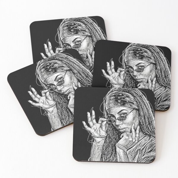 Item preview, Aaliyah Scribel Art designed and sold by stoppedonlin.