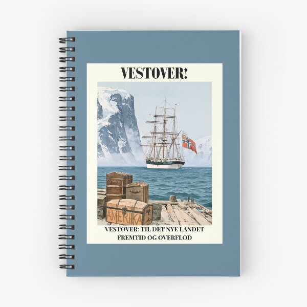 Item preview,  The 1850s Migration Voyages: Norway to the USA designed and sold by Artmugic.