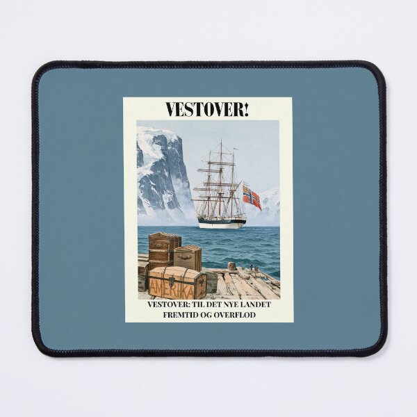 Item preview, The 1850s Migration Voyages: Norway to the USA designed and sold by Artmugic.