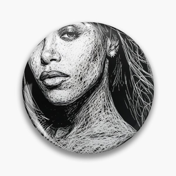 Item preview, Aaliyah Scribel Art designed and sold by stoppedonlin.