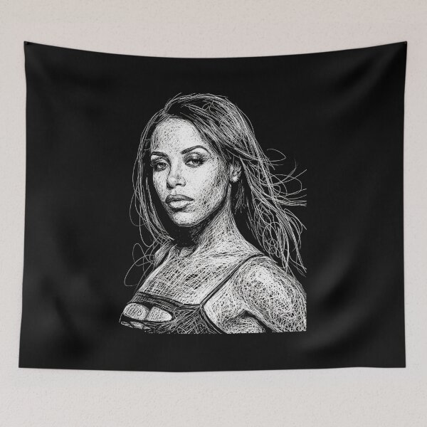 Item preview, Aaliyah Scribel Art designed and sold by stoppedonlin.
