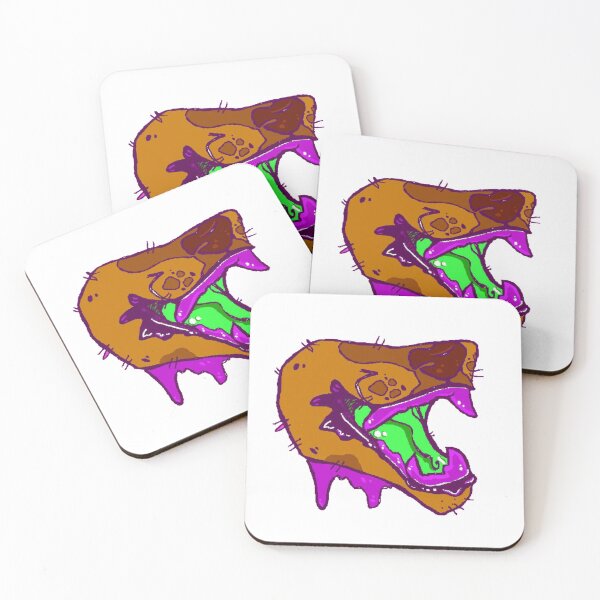 Item preview, Pink Canine Maws designed and sold by MoonSynths Arts.