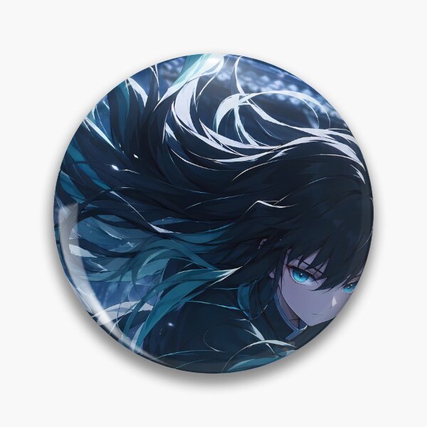 Item preview, Muichiro Tokito Demon Slayer Moonlit Water Rush designed and sold by Dashsopaner.