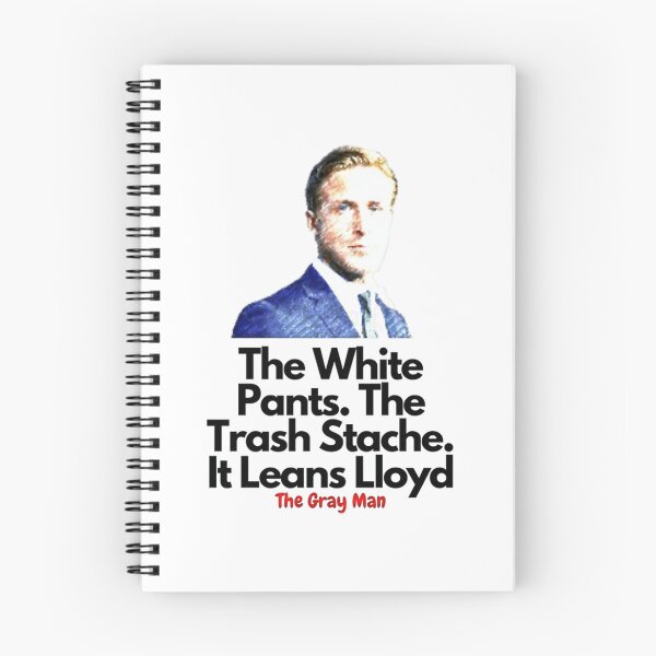 Item preview, The White Pants. The Trash Stache. It Leans Lloys designed and sold by ChrisanoWebb.