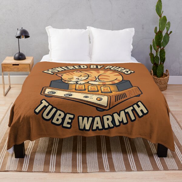 Item preview, Cat Sleeping on Tube Amp - Audiophile Cat Lover Gift designed and sold by SplashTastic.