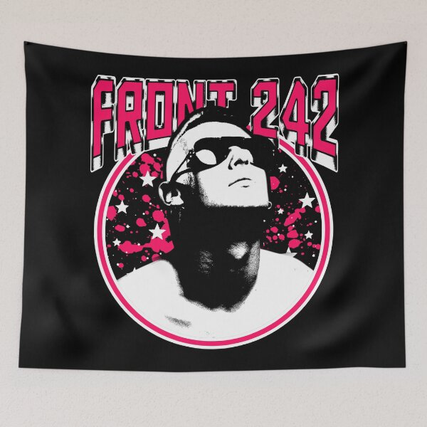 Item preview, Pop art Pink And White Band Metal designed and sold by ShimyArtwork.
