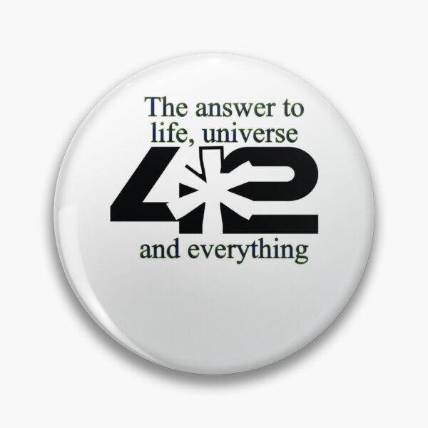 Item preview, 42 Answer To Everything designed and sold by NTProductionArt.