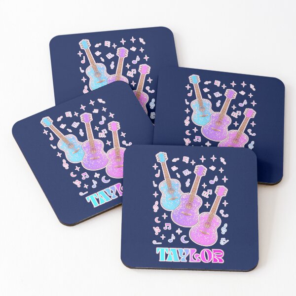 Item preview, Pastel Guitar Pop Music Graphic  designed and sold by merlinmiles.