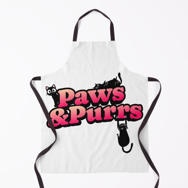 Item preview, Paws and Purrs Black Cats Typography Sticker designed and sold by Fatema22.