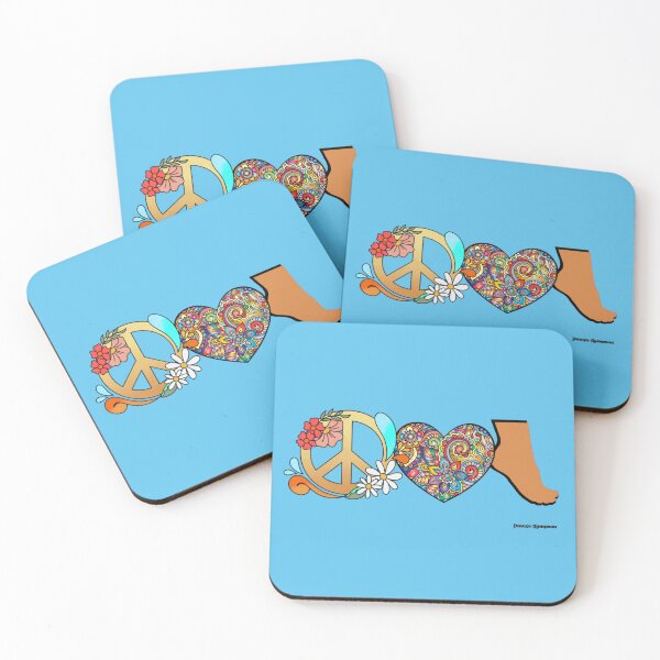 Item preview, Peace Love and Feet  designed and sold by FetUphoria.