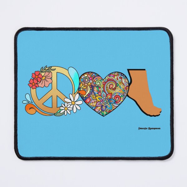 Item preview, Peace Love and Feet designed and sold by FetUphoria.