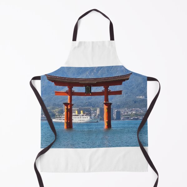 Item preview, Close up of the floating torii gate at Miyajima Island Japan designed and sold by sharon Wingard.
