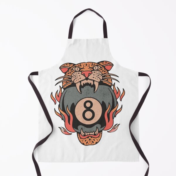 Item preview, 8 Ball Leopard Vintage Grunge designed and sold by roartusa.