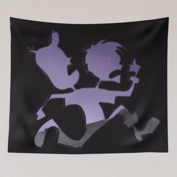 Item preview, Frank and Len-Shaped Hole in the Wall designed and sold by QueenAlicorn.