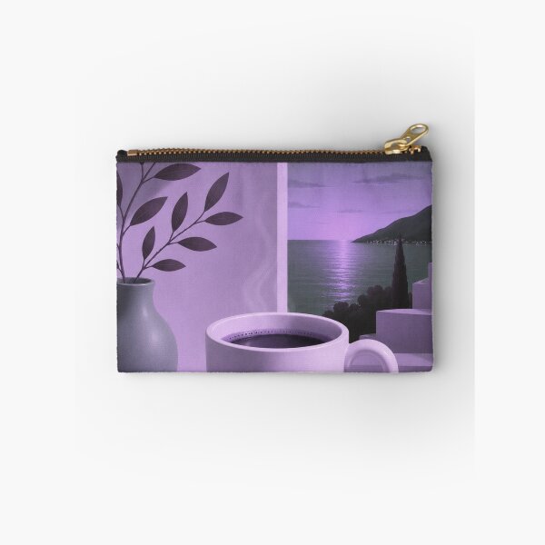 Item preview, Purple Moonlight Coffee | Cozy Mediterranean Night designed and sold by joycrysstudio.