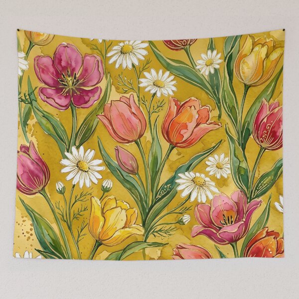 Item preview, Tulip and Camomile designed and sold by GraphicsClub.