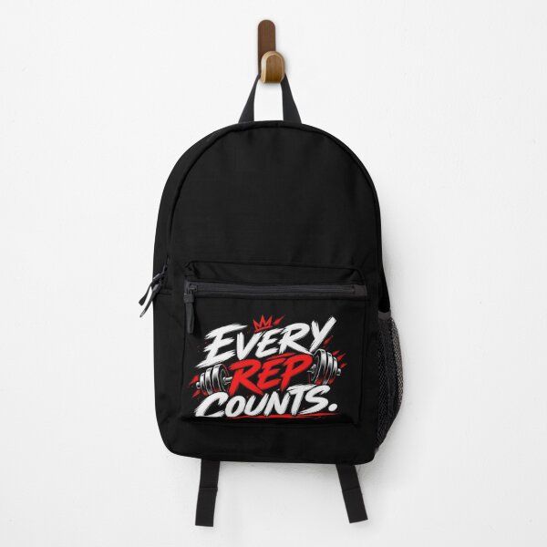 Item preview, Every Rep Counts. | Motivational Gym Quote Sticker | Fitness Typography designed and sold by ritach11.