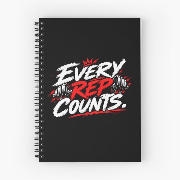 Item preview, Every Rep Counts. | Motivational Gym Quote Sticker | Fitness Typography designed and sold by ritach11.
