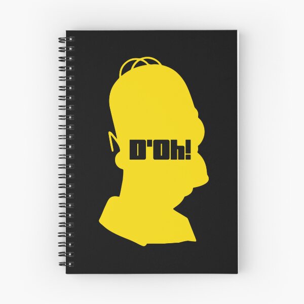 Item preview, ¡D'Oh! Silueta de Homer Simpson designed and sold by rockbottomau.