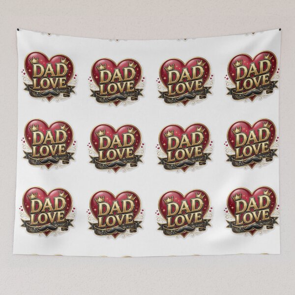 Item preview, Love Dad | Cute Father's Day designed and sold by MR4me.