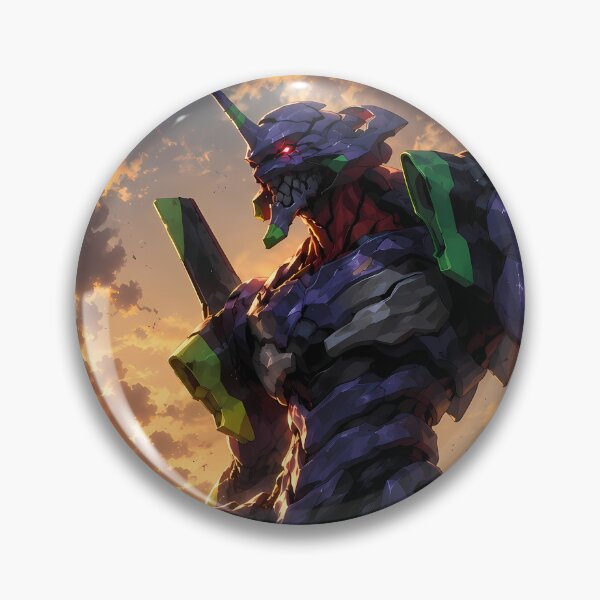 Item preview, Evangelion Unit 01 Neon Genesis Evangelion Ocean Sunset Guardian designed and sold by Dashsopaner.