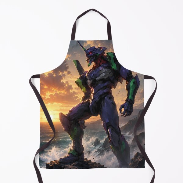 Item preview, Evangelion Unit 01 Neon Genesis Evangelion Ocean Sunset Guardian designed and sold by Dashsopaner.