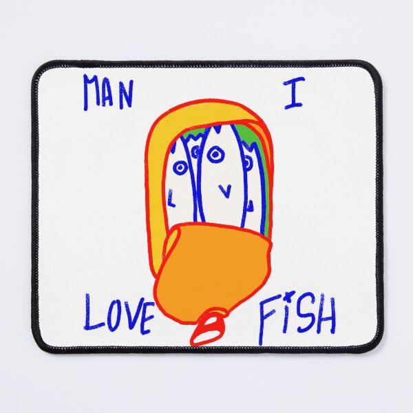 Item preview, Sardine tin Man I Love Fish designed and sold by StillMarinating.