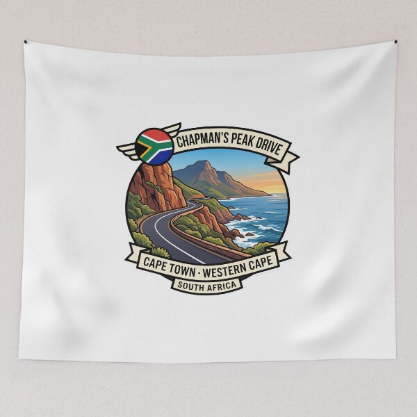 Item preview, Chapman's Peak Drive South Africa Ocean Drive designed and sold by enzoade.