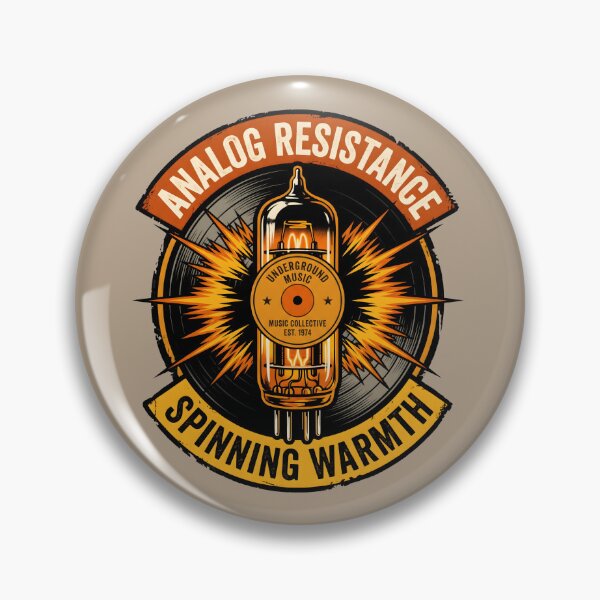 Item preview, Analog Resistance - Underground Music Record Graphic designed and sold by SplashTastic.