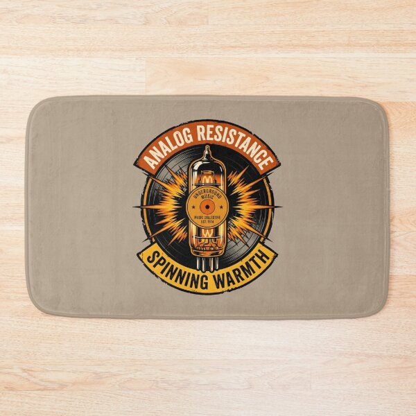 Item preview, Analog Resistance - Underground Music Record Graphic designed and sold by SplashTastic.
