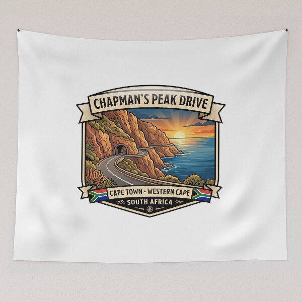 Item preview, Chapman's Peak Drive Cape Town Coastal Road designed and sold by enzoade.