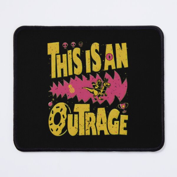 Item preview, This Is An Outrage Dungeon Crawler Carl Meme designed and sold by ChrisanoWebb.