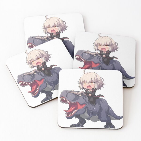 Item preview, Jeanne D Arc Alter Fate Grand Order Chibi Dinosaur designed and sold by Dashsopaner.