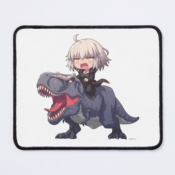 Item preview, Jeanne D Arc Alter Fate Grand Order Chibi Dinosaur designed and sold by Dashsopaner.